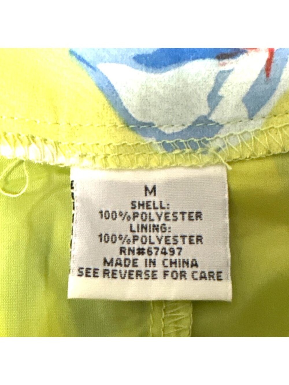 Vintage Madam X Lime Green Blazer & Floral Pleated Skirt Set M - Picture 7 of 9